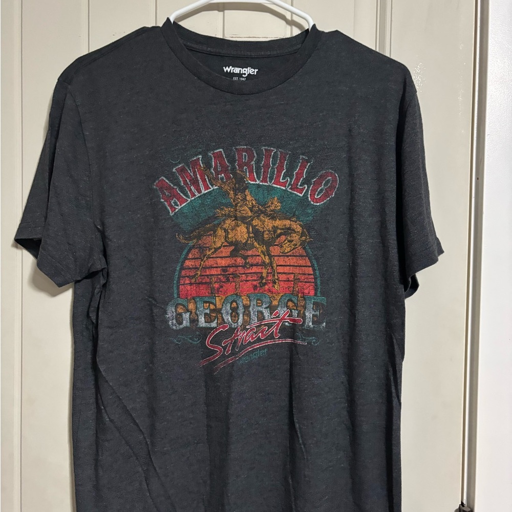 Wrangler Charcoal Amarillo Graphic Tee